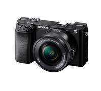 Sony Alpha 6100 Kit Fotocamera Digitale Mirrorless con Obiettivo Intercambiabile SELP 16-50mm, Sensore APS-C, Video 4K, Real Time Eye AF, Real Time Tracking, ILCE6100AB + SELP16502B, Nero