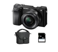 SONY ALPHA 6100 NERO + 16-50 + borsa + SD 8 GB - Nouvo