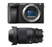 SONY ALPHA 6400 BLACK + SIGMA 16-300 mm f/3.5-6.7 DC OS Contemporaneo - Nouvo