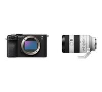 Sony Alpha 7CII di Sony | Fotocamera mirrorless full-frame (compatta, 33 MP, autofocus in tempo reale, 10 fps, video in 4K, display touch orientabile) + Lente SEL70200G2 (Nero)