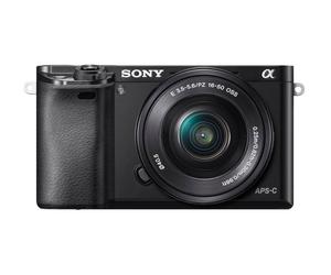 Sony Alpha Alpha6000 + 16 - 50 mm MILC 24,3 MP CMOS 6000 x 4000 pixel Nero - Nouvo