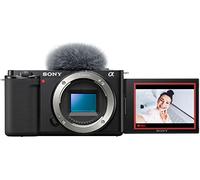 Sony Alpha ZV-E10 APS-C - Fotocamera Vlog mirrorless con obiettivo intercambiabile, colore: Nero