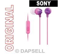 Sony Auricolare Originale Con Microfono In-ear Mdrex15app Pink Per Lg Velvet 5g