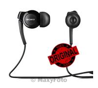 SONY AURICOLARE STEREO RICAMBIO ORIGINALE CUFFIE IN-EAR MH-EX300AP BLACK 78B99DA
