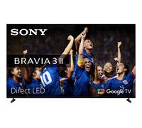 SONY BRAVIA 3 II K-65XR35M2 TV LED, SMART TV, 65 ", LED diretto, UHD 4K, Processore Cognitive Processor XR, Nero