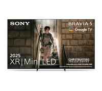 Sony BRAVIA 5 - XR|Mini LED| Processore AI XR | Acoustic Multi-Audio | Dolby Vision/Atmos | IMAX Enhanced | Google TV (2025) |Google Cast| Apple AirPlay 2|Eco Dashboard 2|Menu di gioco 2-98pollici