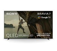 Sony BRAVIA 7 QLED (XR l Mini LED) 75 pollici 4K HDR Google Smart TV | Gaming menu per PlayStation 5, IMAX Enhanced, Dolby Vision Atmos, Chromecast, AirPlay, 120Hz 75XR70
