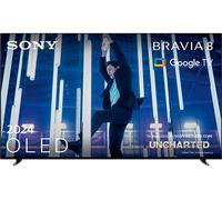 Sony BRAVIA 8 OLED 77 Pollici 4K HDR Google Smart TV (2024) | Gaming Menu per PlayStation 5, IMAX Enhanced, Dolby Vision Atmos, Chromecast, AirPlay, 120Hz 77XR80