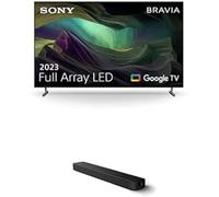 Sony BRAVIA KD-55X85L, Full Array LED, 4K HDR, Google TV, ECO PACK, BRAVIA CORE, Seamless Edge Design, Modello 2023 + HT-S2000 Soundbar Dolby Atmos a 3.1 canali