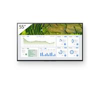 Sony Bravia Pro FW-55BZ30L Schermo professionale 4K HDR con doppio orientamento, Airplay e Chromecast per una comunicazione visiva ottimale.