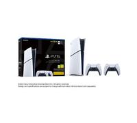 Sony - Bundle PlayStation 5 Slim Digital Edition + 2 Dual Sense | Bianco