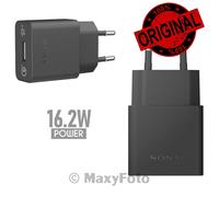 SONY CARICABATTERIE ORIGINAL CASA FAST QUICK CHARGER UCH12 16.20W BLACK 793709A