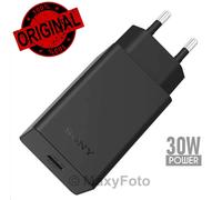 SONY CARICABATTERIE ORIGINAL CASA FAST QUICK CHARGER XQZ-UC1 30W BLACK 78DE28A