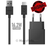 SONY CARICABATTERIE ORIGINAL CASA QUICK CHARGER UCH12 CAVO UCB20 TYPE-C 7964C3A