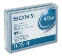 Sony Cartuccia dati 4mm 20/40Gb DDS-4 150m DGD-150N