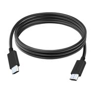Sony, Cavo da USB-C a USB-C ricarica e sincronizzazione 1 metro, Nero