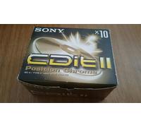 sony cdit2 60 chrome cassette 10 pieces cditll60