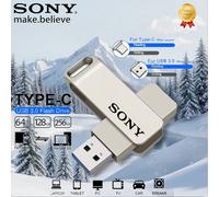 SONY Chiavetta USB Type-C ad alta velocità da 2 TB Chiavetta USB Pendrive in metallo da 1 TB 512 GB 256 GB Memoria portatile Chiavetta USB per telefono Xiaomi