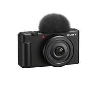 Sony Vlog camera ZV-1F di | Fotocamera digitale (schermo orientabile, video in 4K, slow motion, funzionalità per vlog) - Nera [ZV1FBDI.EU]
