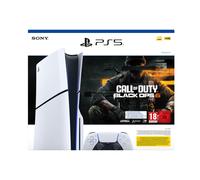 PS5 Console 1TB Standard Slim White Call of Duty 6 Bundle ITA NUOVO