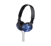 SONY - Cuffie con archetto dal design leggero e pieghevole, driver da 30 mm e 98 dB / mW di sensibilit