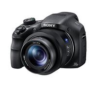 Sony DSC-HX350 Fotocamera Digitale Compatta Bridge con Sensore CMOS Exmor R da 20.4 MP, Ottica Zeiss, Zoom Ottico 50x, SteadyShot Ottico Adattivo a 5 assi, Mirino Elettronico, Nero