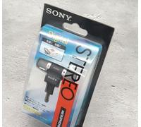 SONY ECM-DS70P Electret Microfono Stereo a Condensatore Minidisco Spina 3,5mm...