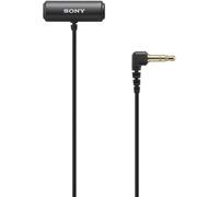 Sony ECM-LV1 Compact Stereo Lavalier Microphone with 3.5mm TRS Connector