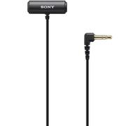 Sony ECM-LV1 Stereo Lavalier Microfono Omnidirezionale Plug in Power 2ch Nero