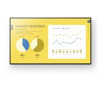 Sony FW-75EZ20L visualizzatore di messaggi Pannello piatto per segnaletica digitale 190,5 cm (75) LED Wi-Fi 350 cd/m² 4K Ultra HD Nero Android 16/7 (FW-75EZ20L)