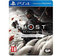 Sony, Ghost Of Tsushima PS4, Jeu d'action et d'aventure, Édition Spéciale, 1 Joueur, Version Physique avec CD, En Français, PEGI 18+, Jeu pour PlayStation 4