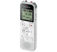 Sony ICD-PX470F Registratore IC 4GB Bianco Wide FM USB PCM MP3 Registrazione ...