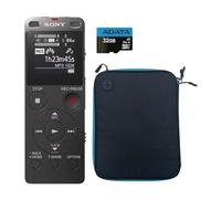 Sony ICD-UX560 - Kit registratore vocale digitale stereo SD Card Bundle + Hard Case