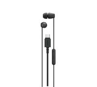 Sony IER-EX15C - Auricolari in-ear con cavo USB-C, per iPhone e telefoni Android, con pulsante multifunzione integrato, controllo volume e microfono, supporta dispositivi USB Audio Class 1.0, nero