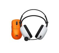 Sony INZONE H9 II kabelloses Gaming-Headset mit Noise Cancelling, weiß + Fnatic Gaming-Mouse