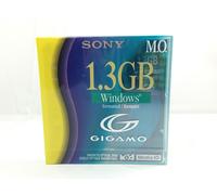 Sony Japan MO disc for Data 1.3GB 3.5inch GIGAMO EDM-G13CDF formato Windows