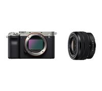SONY - Kit Fotocamera Digitale Mirrorless a7C Nero / Argento Sensore CMOS 24,2 Mpx 4K Ultra HD + Obiettivo FE 28-60mm F4-5.6