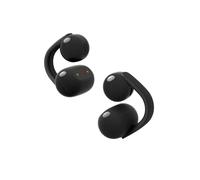 Sony LinkBuds Clip cuffie open-ear, design a clip confortevole, 3 modalità di ascolto, IPX4, chiamate nitide, batteria fino a 37 ore, assistente vocale AI, controllo touch, iOS e Android - Black