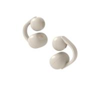Sony LinkBuds Clip Auricolari Open Ear | Open Ear, Auricolari con Clip, Chiamate Nitide con IA, Bluetooth Multipoint, IPX4, 37 h di Autonomia, Grège