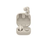 Sony LinkBuds Clip cuffie open-ear, design a clip confortevole, 3 modalità di ascolto, IPX4, chiamate nitide, batteria fino a 37 ore, assistente vocale AI, controllo touch, iOS e Android - Greige