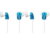 Sony MDR-E9LP Cuffie In-Ear, Blu (Confezione da 2)