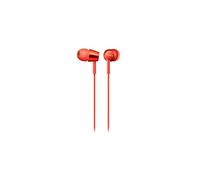 Cuffie Sony MDR-EX155AP con microfono rosso
