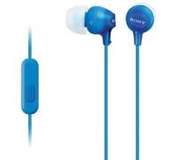Sony MDR-EX15AP Auricolare Stereofonico Cablato Blu auricolare per telefono cellulare