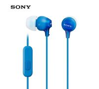 Sony MDR-EX15AP Cablata in-Ear Cuffie Microfono Blu Rumore Isolation-Uk