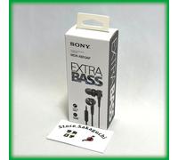 Sony MDR-XB55AP Auricolari in-ear cablati extra bassi neri con telecomando mi...