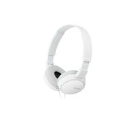 Sony MDR-ZX110AP Cuffie con Microfono, Bianco