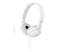Sony MDR-ZX110AP Cuffie con Microfono, Bianco