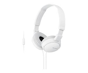 SONY MDR-ZX110AP AURICOLARI, Bianco