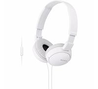 Sony MDR-ZX110AP - Cuffie on-ear con microfono, Bianco