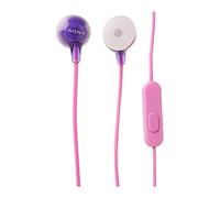 Sony MDREX15AP - Auricolari in-ear con microfono, colore: Viola